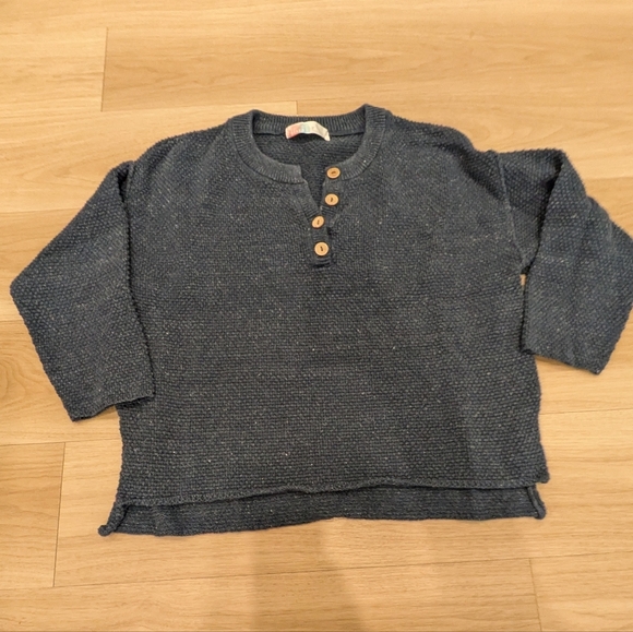 FP Beach Blue Hallie Knitted Set - Size XS - Picture 2 of 10